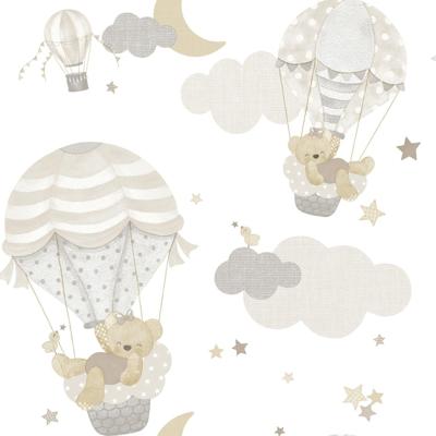Cristiana Masi Happy Behang met luchtballonnen en beertjes - 14817