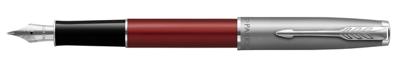 Parker vulpen Sonnet Essential, medium, in giftbox, Red CT (rood) Parker vulpen Sonnet Essential, medium, in giftbox, Red CT (rood)