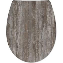 Saqu toiletbril met softclose en quickrelease 36,2x43,6cm multi