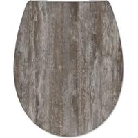 Saqu toiletbril met softclose en quickrelease 36,2x43,6cm multi - thumbnail