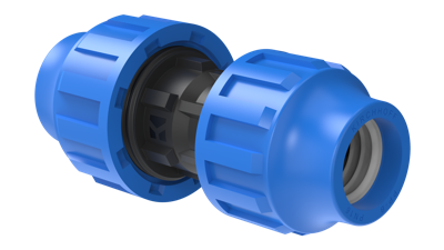 Kirchhoff PP verloopstuk, 25 mm x 20 mm, klemkoppeling voor HDPE - 984848117