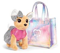 Simba Chi chi love shimmer knuffelhond in tas - thumbnail