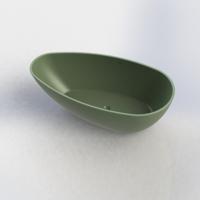 Vrijstaand Ligbad Salenzi Unica 170x86x54 cm Solid Cast Mat Legergroen - thumbnail