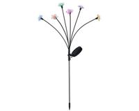 Solar Tuinsteker Bloem 6 LED 70cm Multi - thumbnail