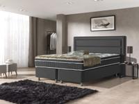 Snurky Opberg Boxspring Saint Tropez 160x200 Zwart NASA top. - thumbnail