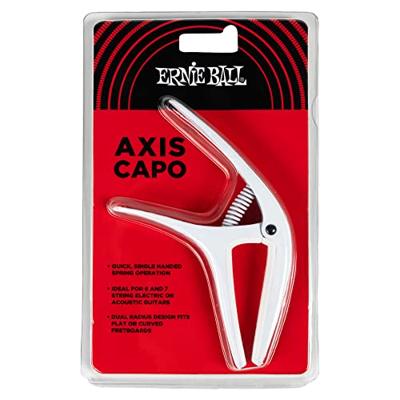 Ernie Ball 9616 Axis Capo White universele capo