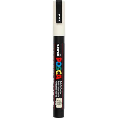 Uni POSCA paintmarker PC-3M, 1,5 mm, ivoor Uni POSCA paintmarker PC-3M, 1,5 mm, ivoor