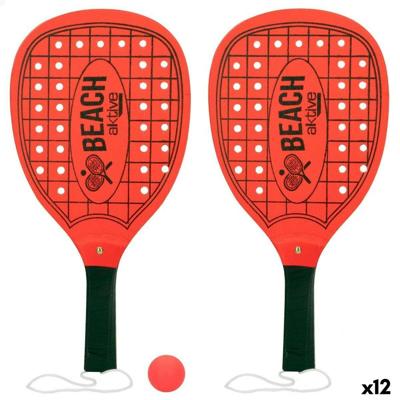 Strandschepjes met Bal Aktive 20 x 40 cm (12 Stuks)