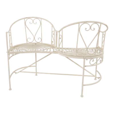 Loveseat Viva La Vida Old White - 111x57x82cm Loveseat Viva La Vida Old White - 111x57x82cm