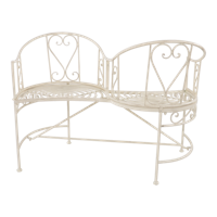 Loveseat Viva La Vida Old White - 111x57x82cm - thumbnail