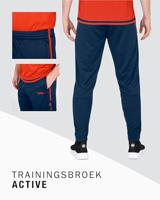JAKO 8495K Trainingsbroek Active Kids - Navy/Flame - 164 - thumbnail