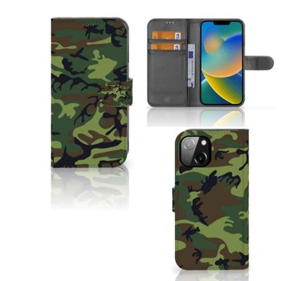 Apple iPhone 14 | Telefoon Hoesje | Army Dark Apple iPhone 14 | Telefoon Hoesje | Army Dark