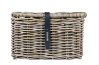 Fietsmand Basil Dax S met deksel 27 x 37 x 24 cm - grijs - thumbnail