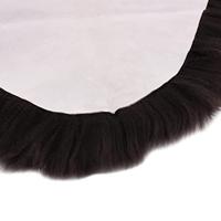 VidaXL Vloerkleed 60x90 cm schapenvacht bruin - thumbnail