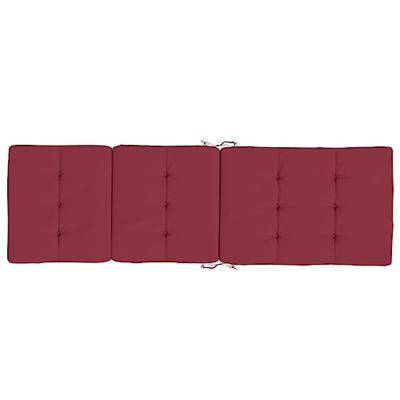 VidaXL Terrasstoelkussens 2 st oxford stof wijnrood