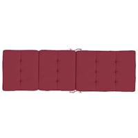 VidaXL Terrasstoelkussens 2 st oxford stof wijnrood - thumbnail