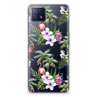 OPPO A53 5G | OPPO A73 5G | TPU Hoesje | Flamingo Palms - thumbnail