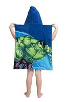 Marvel poncho 50 x 115 cm (blauw) - thumbnail