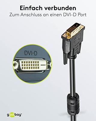 goobay DVI-D kabel goobay DVI-D kabel