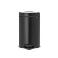 Brabantia pedaalemmer Newlcon 12 liter matt black - thumbnail