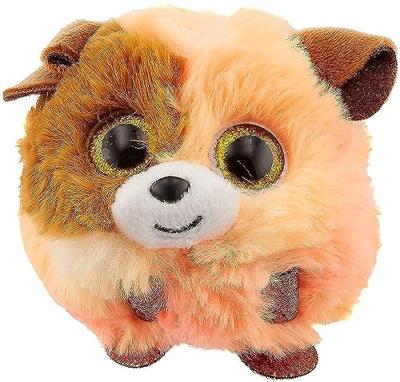TY Puffies Knuffelbal Hond Mandarin 10 cm