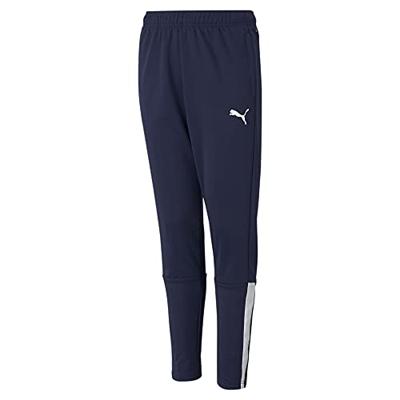 PUMA teamLIGA Trainingsbroek Kids Donkerblauw Wit