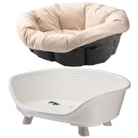 Mand - FERPLAST - SOFA THRONE 6 - Met kussen - Wit - thumbnail