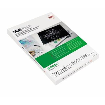 GBC Matt lamineerhoes ft A3 250 micron (2 x 125 micron), pak van 100 stuks