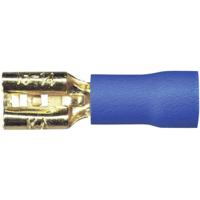 Sinuslive Car-HiFi platte stekker Set van 10 stuks 2.5 mm² 4.8 mm Verguld - thumbnail