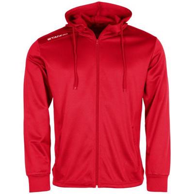 Stanno 408012 Field Hooded Full Zip Top - Red - XXL