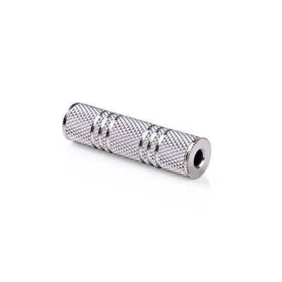 Stereo-Audioadapter | 3,5 mm Female - 3,5 mm Female | Metaal