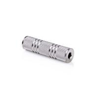 Stereo-Audioadapter | 3,5 mm Female - 3,5 mm Female | Metaal - thumbnail