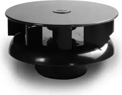 Turbo 3 mechanische dakventilator - zwart