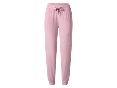 esmara Velours dames broek (Lila, XL (48/50))
