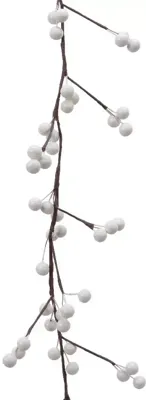 Everlands kunsttak bessen 130cm wit Everlands kunsttak bessen 130cm wit