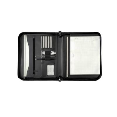 Juscha JU-30142 Kunstlederen Schrijfmap Alassio Vernazza A4 Zwart