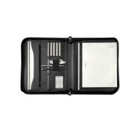 Juscha JU-30142 Kunstlederen Schrijfmap Alassio Vernazza A4 Zwart - thumbnail