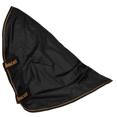 Bucas Irish Turnout halsdeken zwart maat:l Bucas Irish Turnout halsdeken zwart maat:l