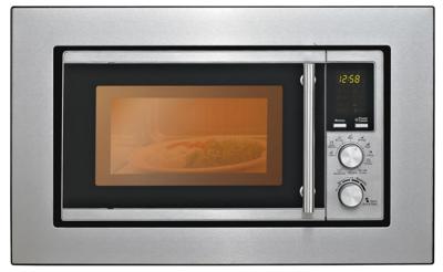 Silva Schneider EBM-G 880E Magnetron RVS 700 W Grillfunctie, Geschikt voor inbouw