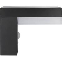 Sygonix SY-4715526 Wandlamp op zonne-energie met bewegingsmelder SMD LED 6 W Zwart - thumbnail