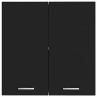 Hangkast 60x31x60 cm spaanplaat zwart - thumbnail