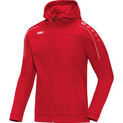 JAKO 6850K Jas Met Kap Classico Kids - Rood - 128
