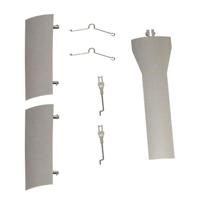FMS - 1700Mm F7F Tigercat Silver Front Landing Gear Door (FMSRB122SIL) - thumbnail