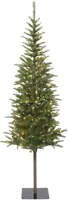 Everlands Alpbach fir verlichte kunstkerstboom groen 210cm, 220 lampjes - thumbnail