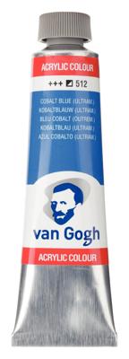 Van Gogh Acrylverf Tube 40 ml - Kobaltblauw (Ultramarijn) 512