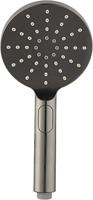 Ben Push handdouche rond Ø12cm 3 straalsoorten gunmetal - thumbnail