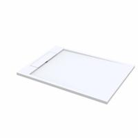 Douchebak Best Design Decent 120x90x3.5 cm Solid Surface Mat Wit - thumbnail