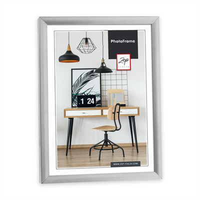 ZEP KL2 Wissellijst Papierformaat: 13 x 18 cm Zilver ZEP KL2 Wissellijst Papierformaat: 13 x 18 cm Zilver