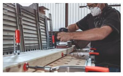 Bessey 94324STCHH50 Spanbreedte (max.):40 mm
