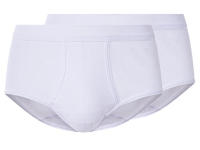esmara Men Set van 2 heren onderbroeken - dubbelrib (XXL)